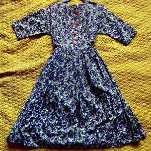 1940’s vintage floral dress